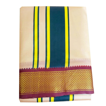 Stylesindia Artsilk Dhoties for Men - Image 3