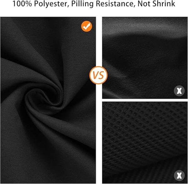 3 x 3M / 10 x10 FT Black Backdrop - Image 3