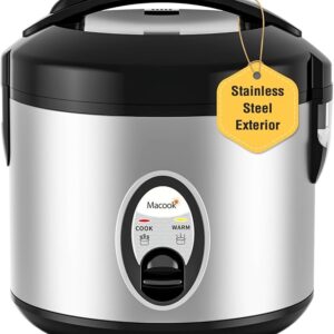 Macook Rice Cooker & Steamer (5 Cups, 1 Litre)