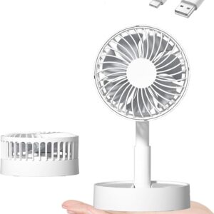 Mini Fan, 4 Inch USB Portable Handheld Fan