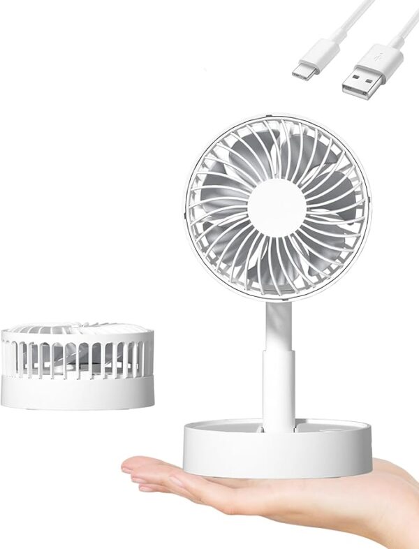 Mini Fan, 4 Inch USB Portable Handheld Fan