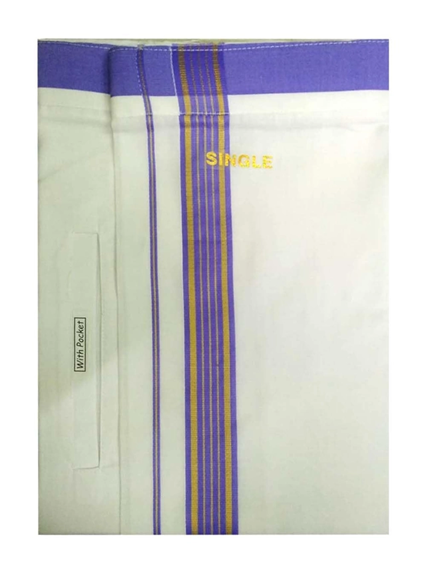 Stylesindia Artsilk Dhoties for Men - Image 7