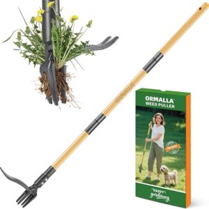 Weed Puller, 1.1m Long Handle Weed Remover Tool
